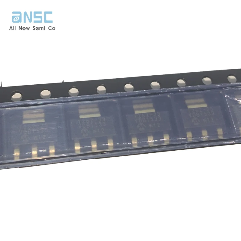 Hot sale Original TC1262-3.3VDB PMIC IC REG LIN 3.3V 500MA Linear Voltage Regulator IC Positive Fixed 1 Output 500mA SOT-223-3