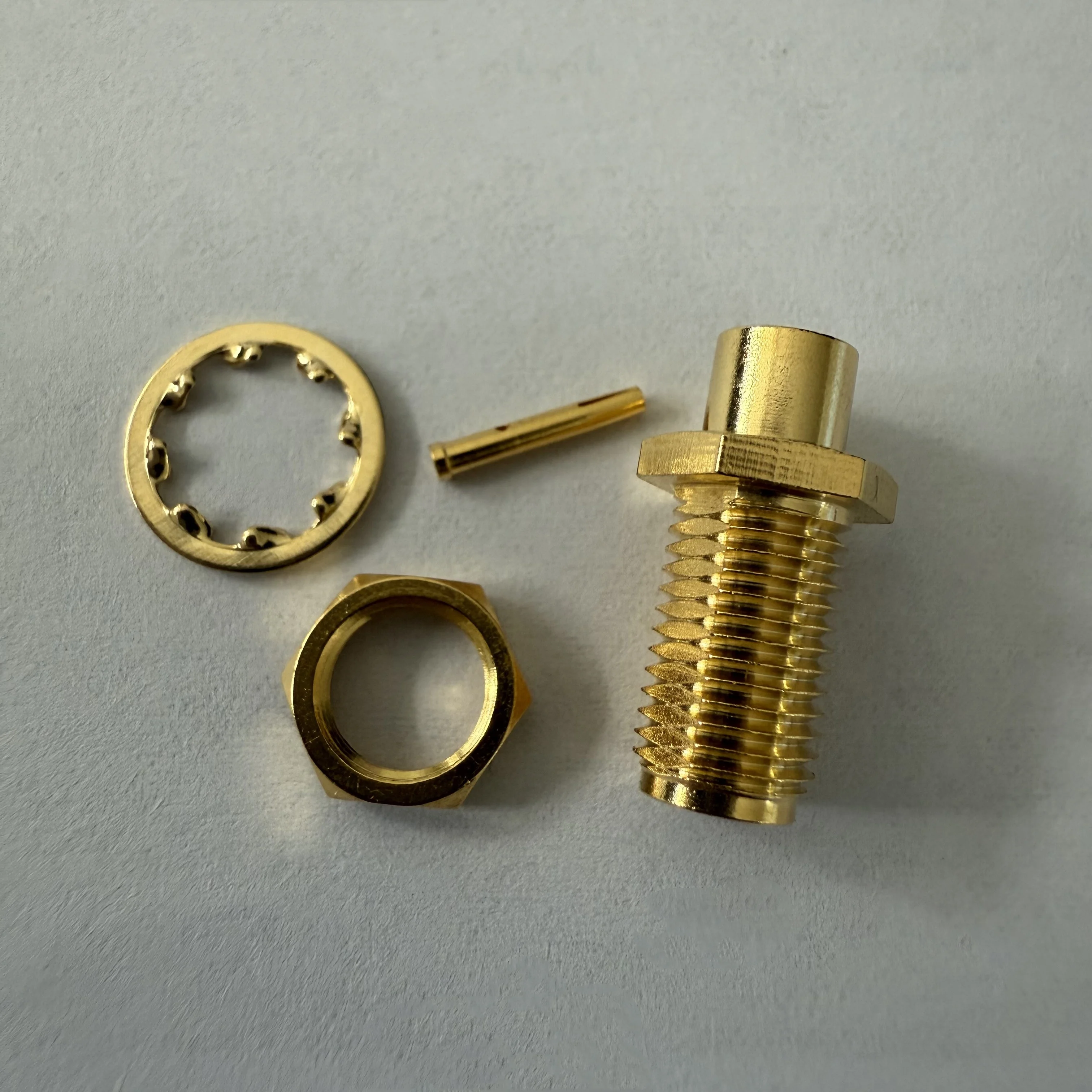 Good Performance SMA-KYB3 Connector RF SMA Female Connector for RG141 RG402 Cable