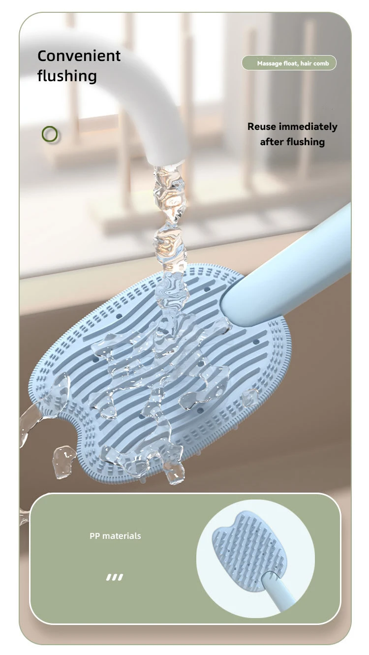 Cat Comb Double-sided Massage Floating Hair Comb to Remove Floating Hair and Clean Skin Double-sided Pet Bath Massage Comb details