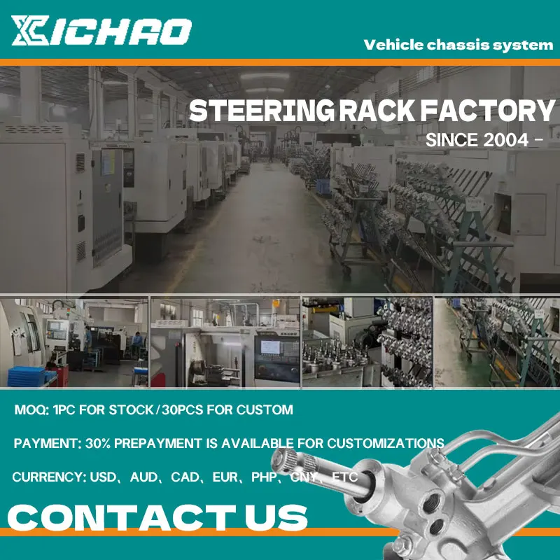 XICHAO Power Gear Box and Pinion LHD RHD Steering Rack for BMW 3 4 5 6 Series F10 F30 E36 E46 E90 E60 F11 E39 G30 E34 X5 X6 M3