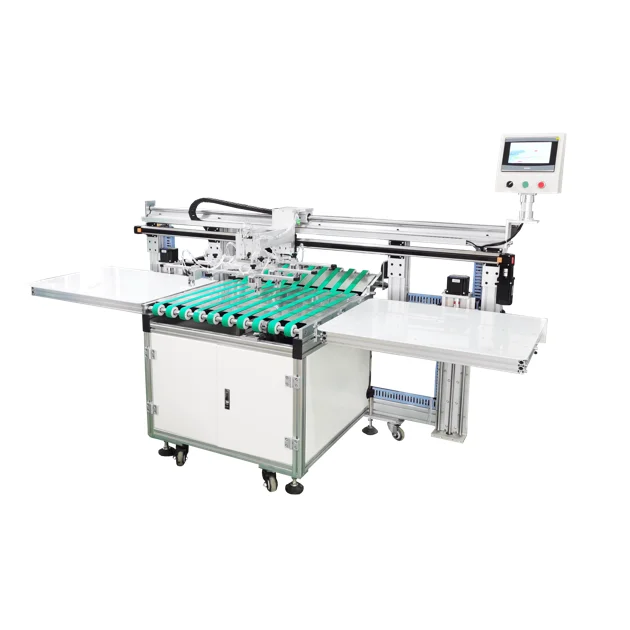 Automatic Hand Towel Collecting and Stacking Machine for Automatic Towel Sewing Production Line