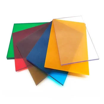 Custom Color and Size Transparent Roofing Polycarbonate sheets Polycarbonate solid PC endurance board