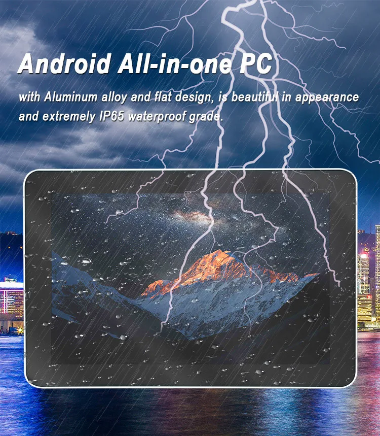 15.6 Inch Quad Core Industrial Android Tablet PC AMD RK3399 USB IPS Capacitance Touch Screen Industry All in One Panel PC