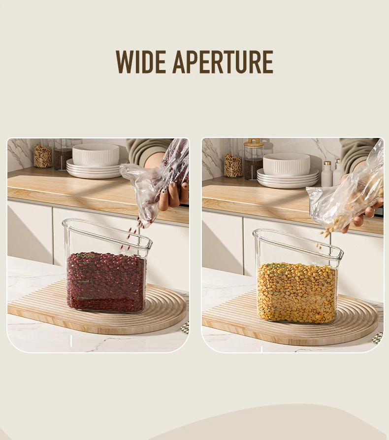 2023 New Pet Material Food Storage Fridge Organiser For Laundry