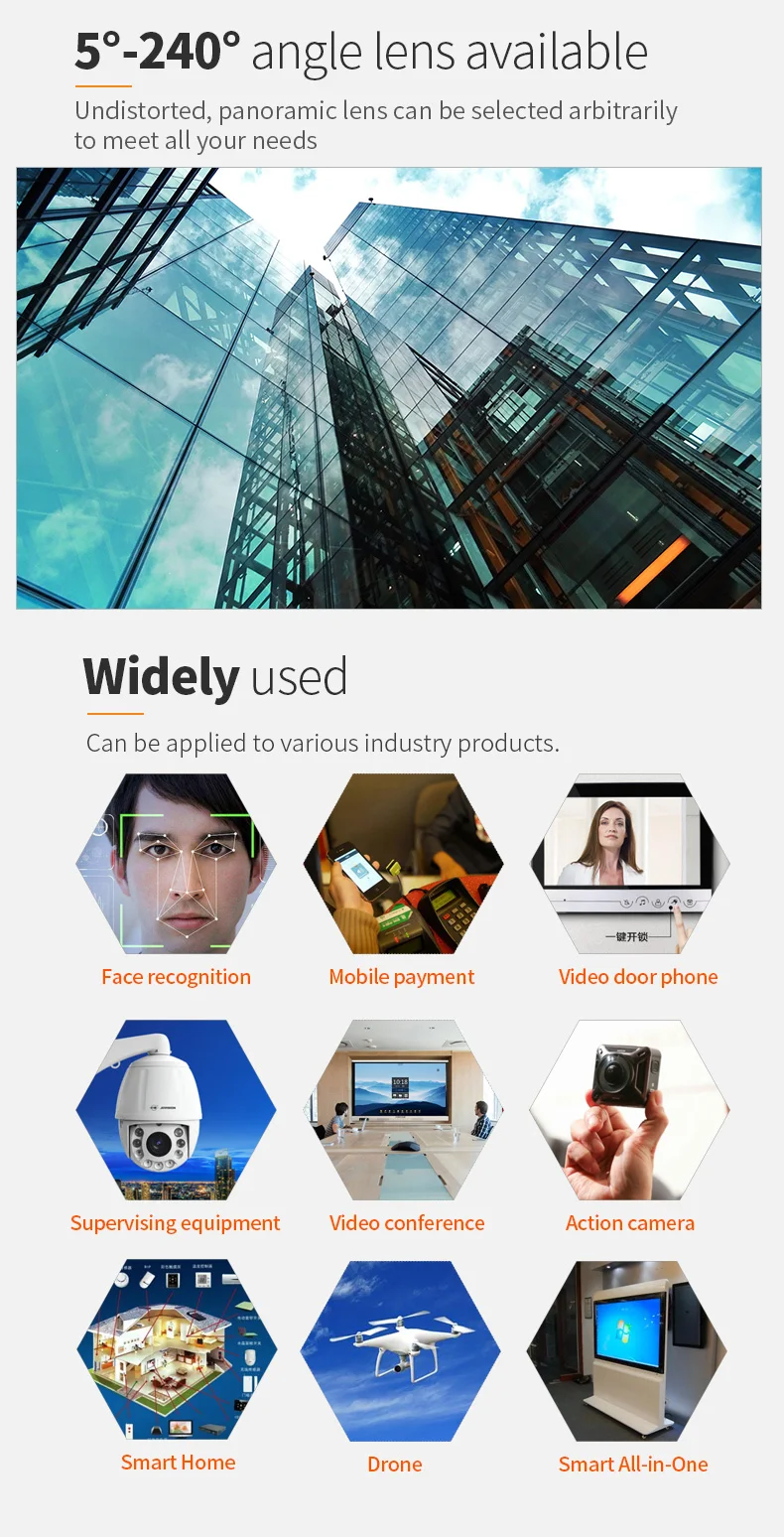 DGZX 5mp 60fps Sc530ai Ov5640 Wide Dynamic Outdoor Monitoring AI Robot Mipi Camera Module插图4