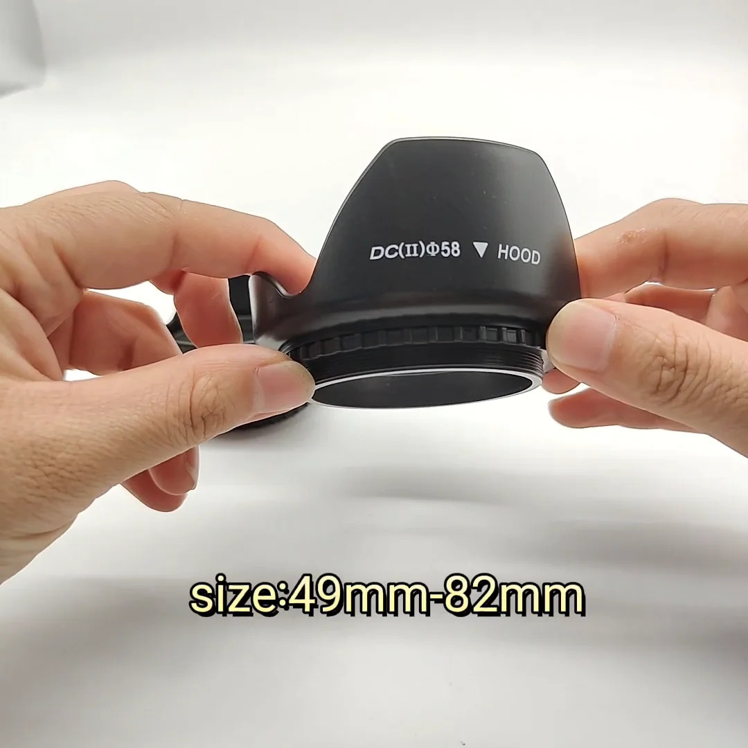 X100vi Lens Hood Square Lens Hood Shade Accessory For Mirrorless