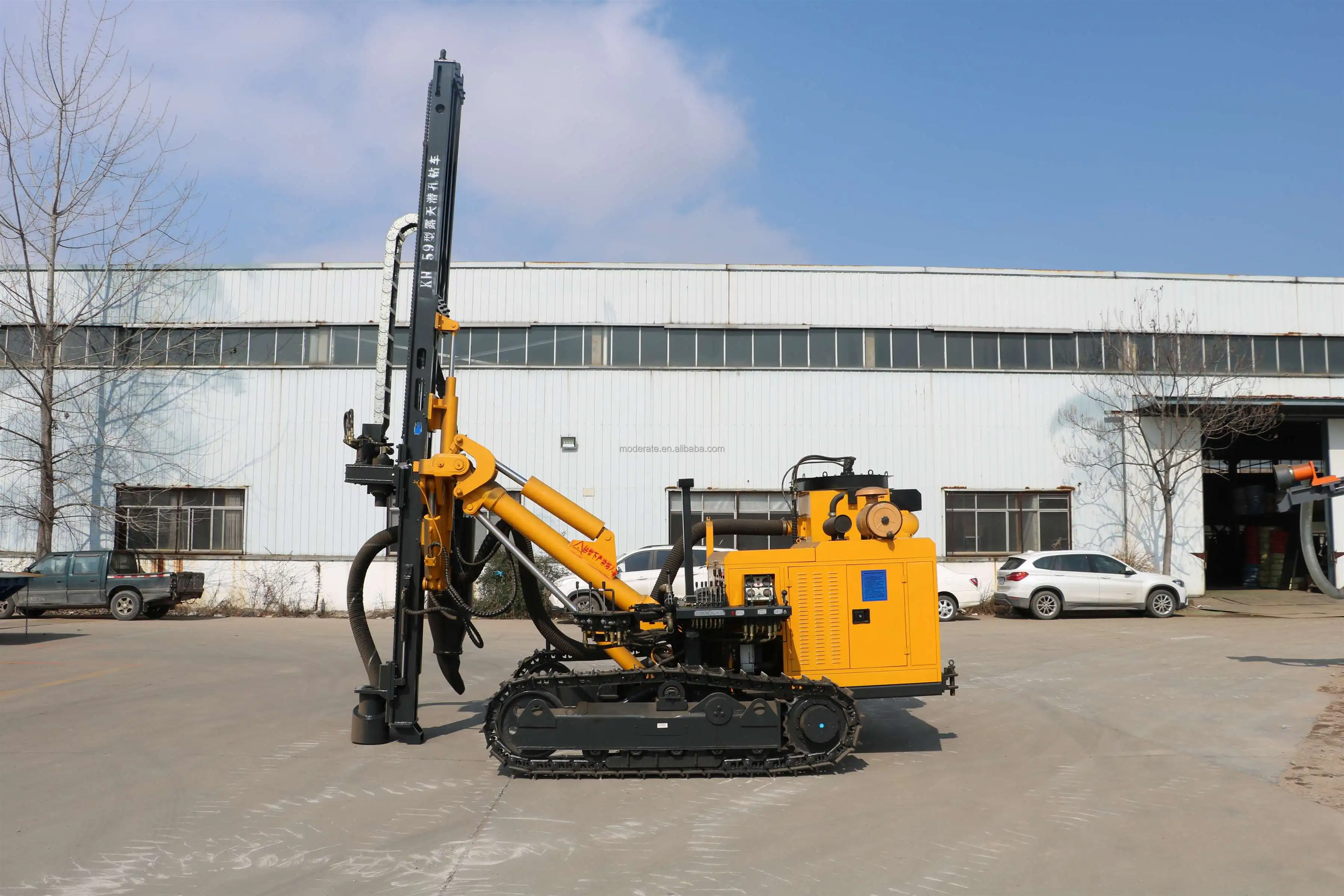 Hot Sale Kh759 Mine Crawler Dth Drilling Rig Machine For Digging Anchor ...