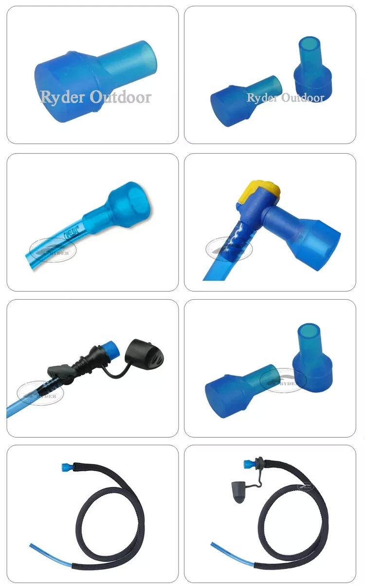 Outdoor Hydration Bladder Drinking Hose Kit System Silicone Bite Valve