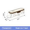 Transparent-Single row 1 layer