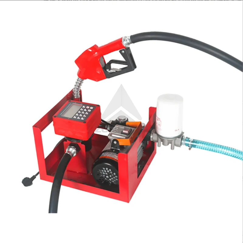 Pompa Elettrica Per Diesel 550W 220V – Portata 20-60L/min, Per Trasferimento Olio Da Camion E Macchine Agricole