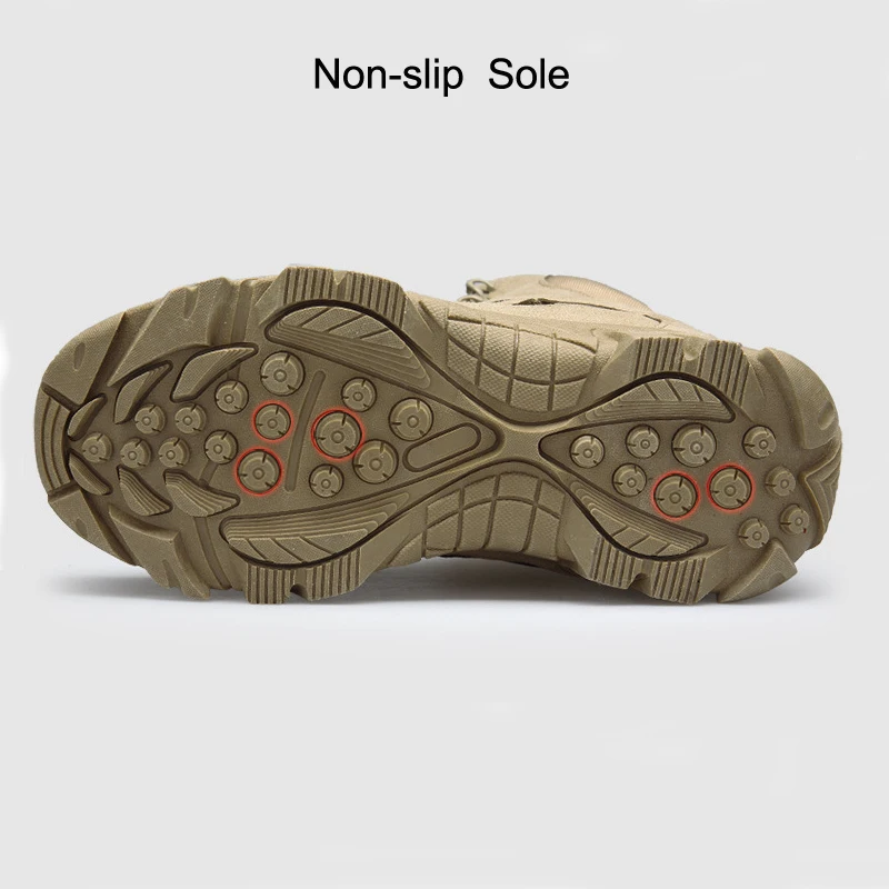 Мужская обувь высокого качества, пустынные дышащие армейские безопасные походные боевые военные охотничьи ботинки