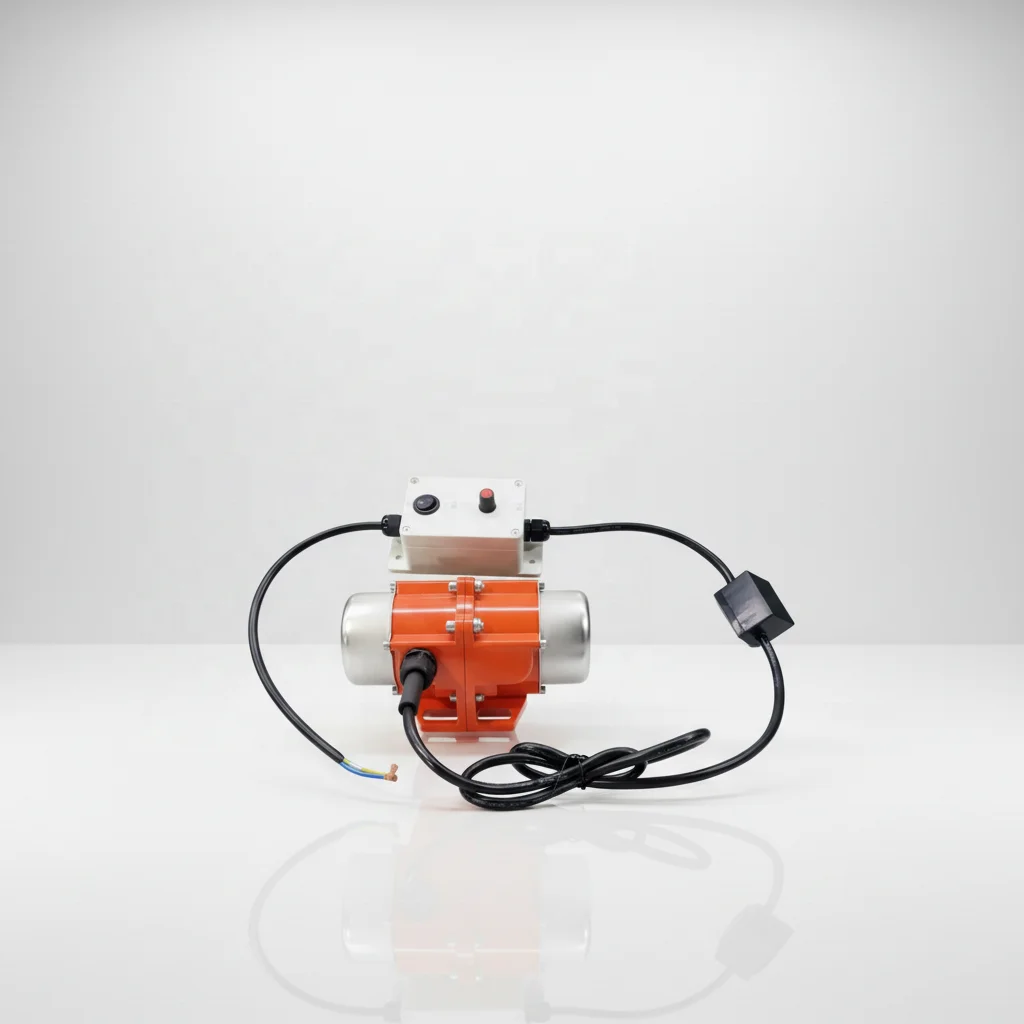 Electrical Mini Vibration Motor Single Phase Vibrating Motor 80w with Speed  Controller