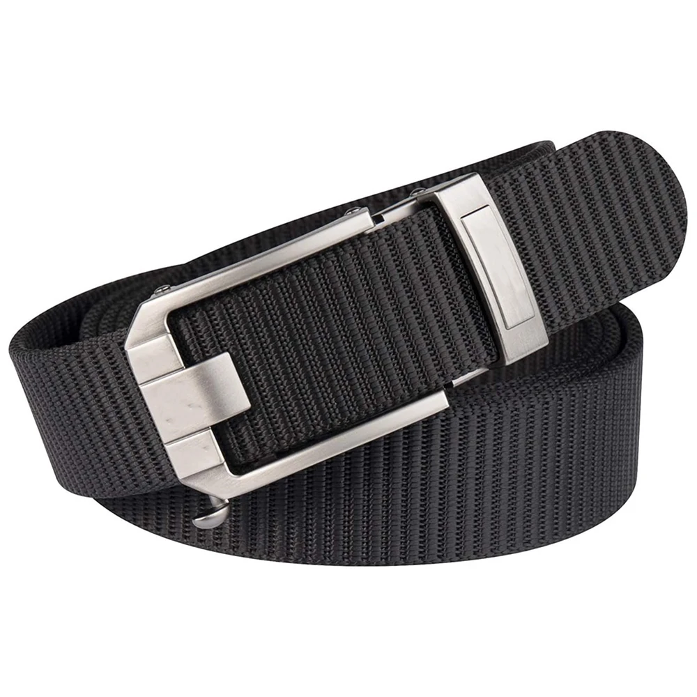 Wholesale Wear-resistant Ratchet Belt Nylon Web Tactical Belt with Automatic Slide Buckle Adjustable
