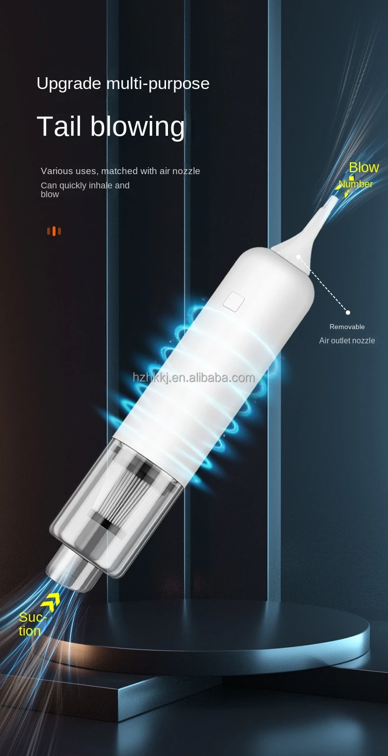 Rechargeable Vacuum Cleaner Mini Handheld Vacuums Air Blower 3 In 1 Cup