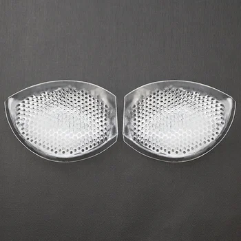 Skin-Friendly Clear Silicone Push-Up Bra Pad Elastic Honeycomb Semi-Adhesive Breast Petals Intimates Accessory