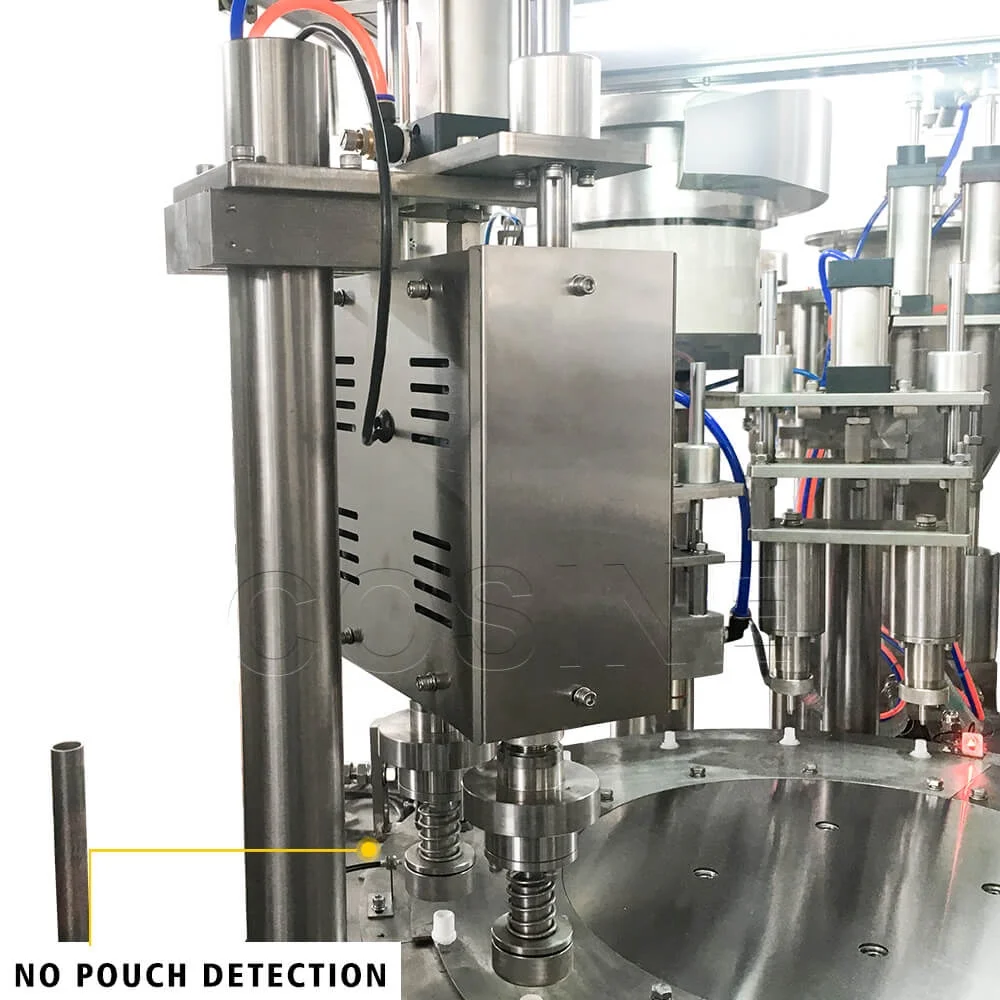 Rotary Automatic Premad Spout Bag Doypack Suck Pouches Filler Drink Milk Filling Equipment and Capping Machine for Liquid Juice