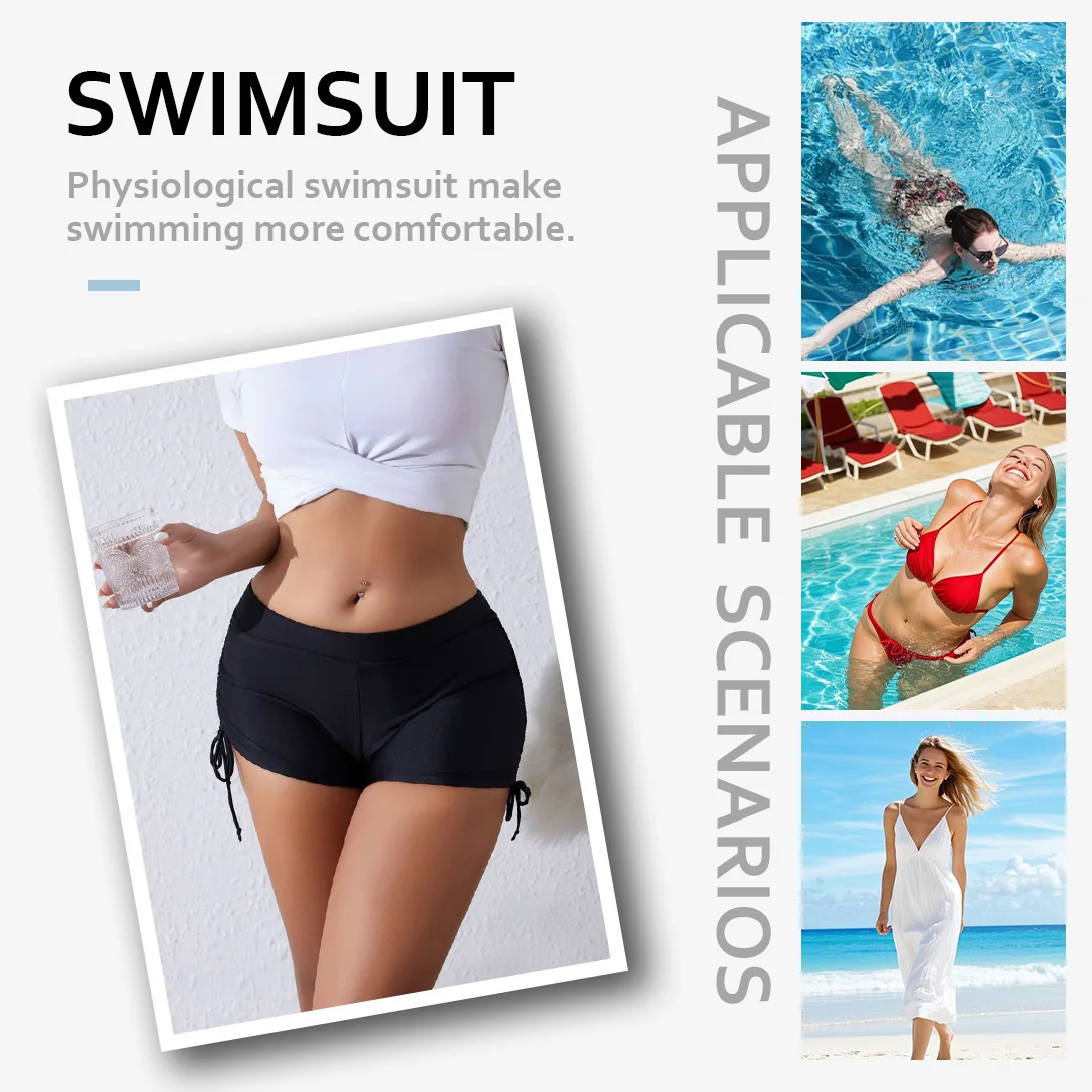 Ruffle Period Swim Boyshort -gusset reference