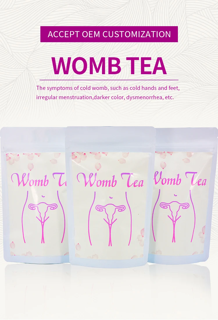 Customized Womb Wellness Tea For Treat Menstrual Cramps Healing ...