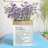 Medium size, 10 stems of deep purple baby's breath