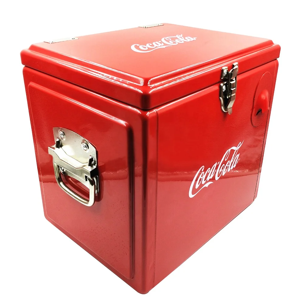  Modelo Retro Ice Chest Cooler with Bottle Opener 13L