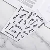 pasta de letras inglesas