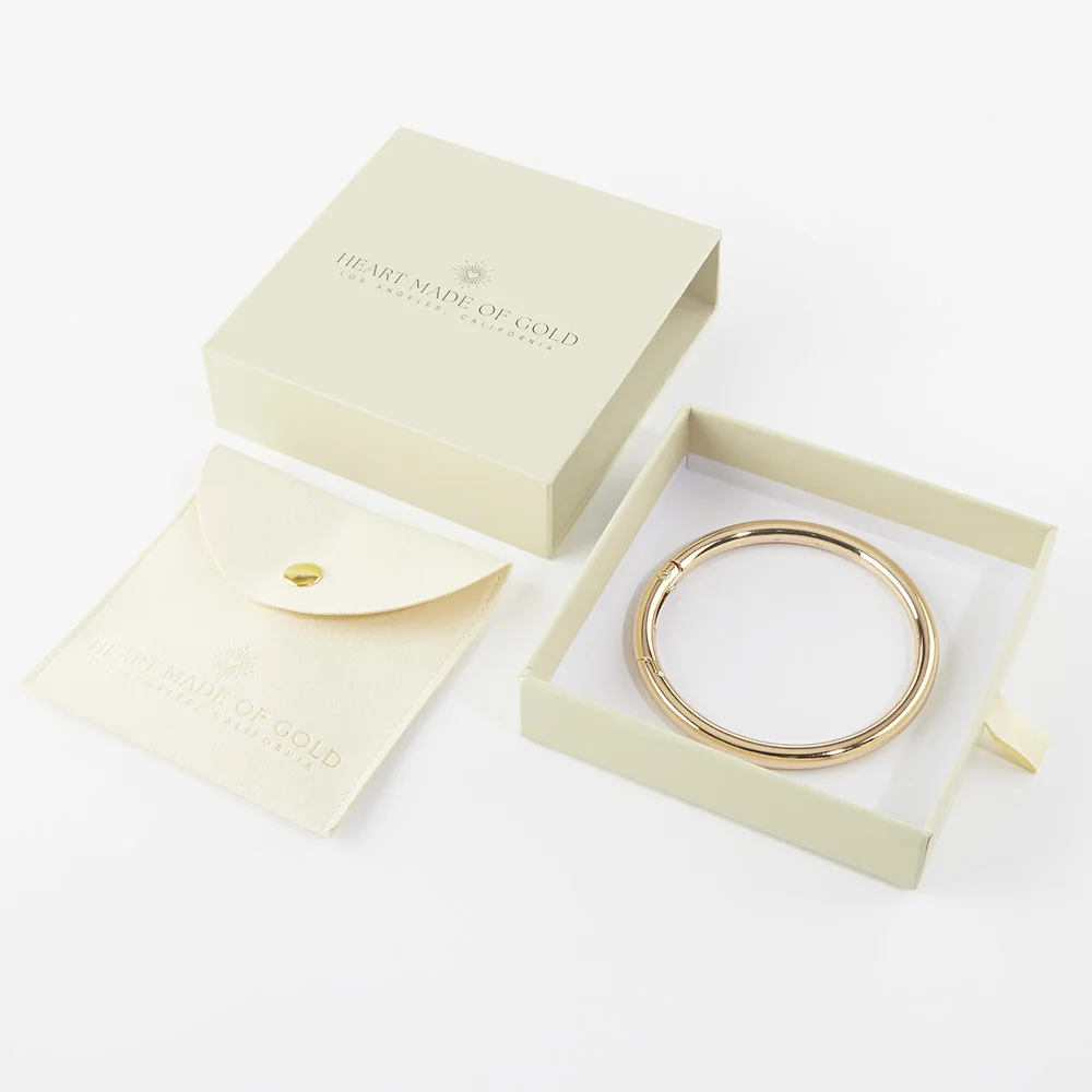 Luxury Wedding Jewelry Box | Custom Cardboard Bijoux Case | Factory Direct Necklace & Bracelet Gift Set