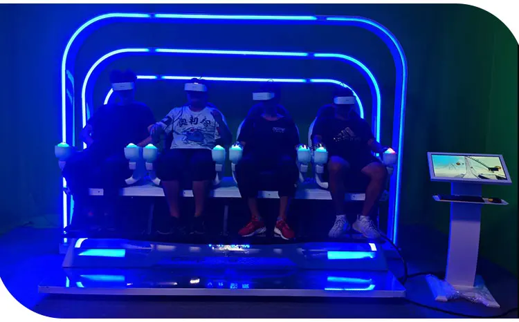 Lehong 9D VR Club Plus Cinema 4-Seat VR Gaming Equipment