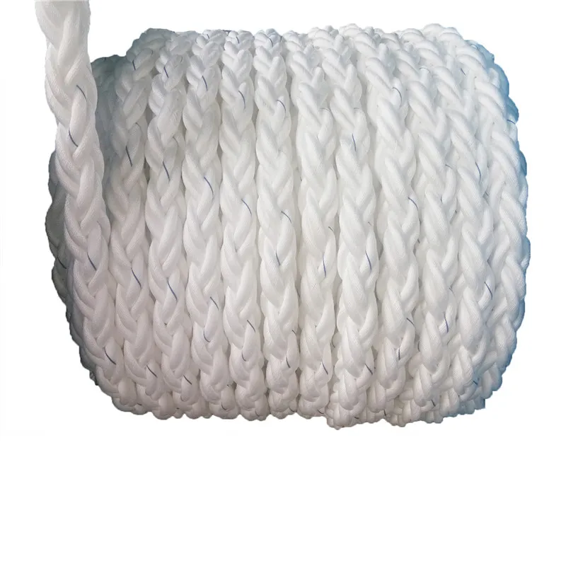 3 Strand 8 Strand 12 Strand Nylon/pp/polyester Marine Mooring Rope