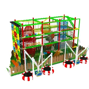 ABAM Hot Sale Indoor Climbing Rope Course Adventure Park for Kids