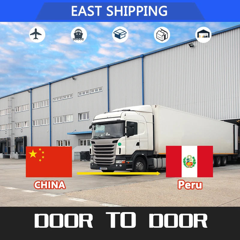 East Shipping Agent To Peru Freight Forwarder International Sea Shipping FCL LCL DDP Door To Door China Shipping To Peru