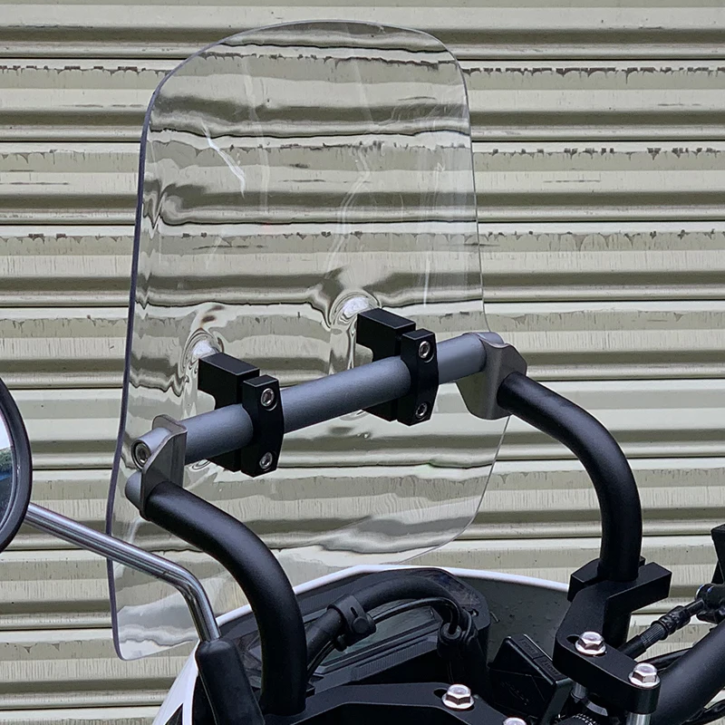 Universal Unbreakable Motorcycle Windscreen PVC Windshield Motorbike Windscreen