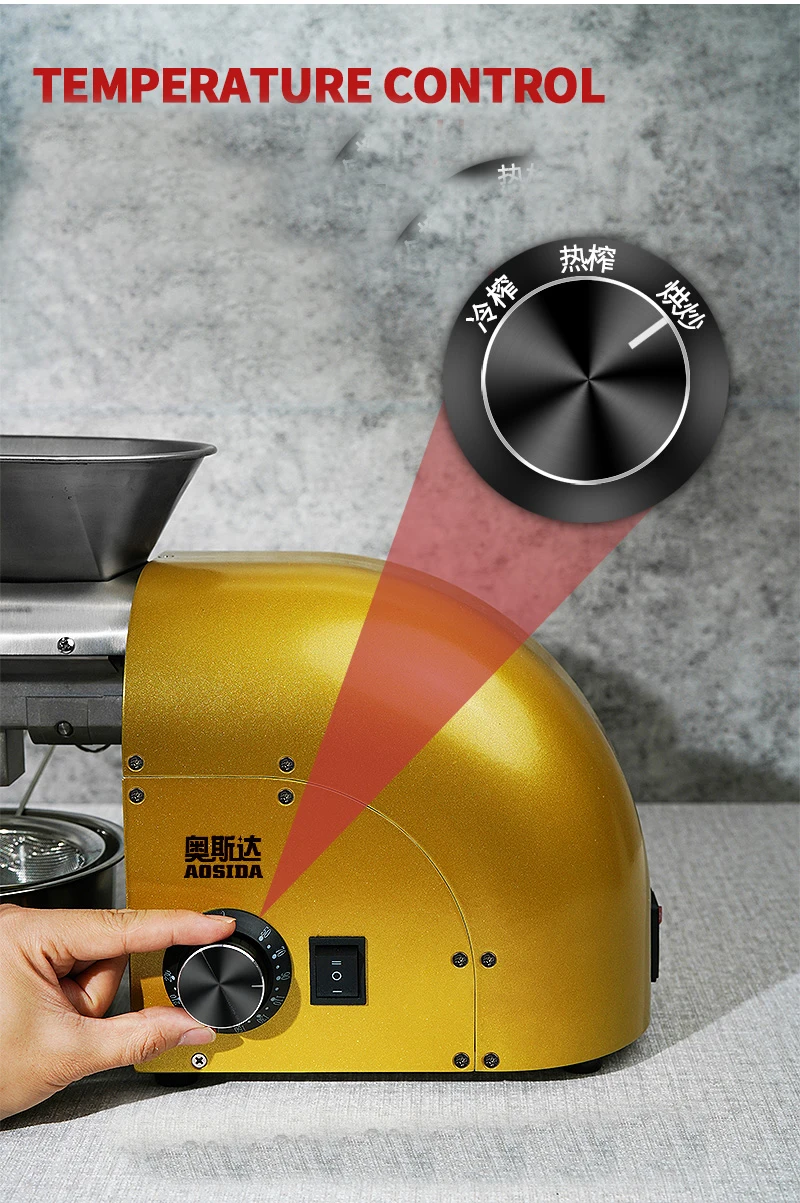 Durable Cold Press Oil Machine High Quality Nuts Cold Press Oil Expeller Machine