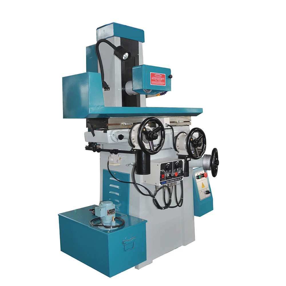 MD618A Electric Manual Surface Grinding Machine Horizontal Spindle Rectangular Table featuring Engine Motor Gear Core Components