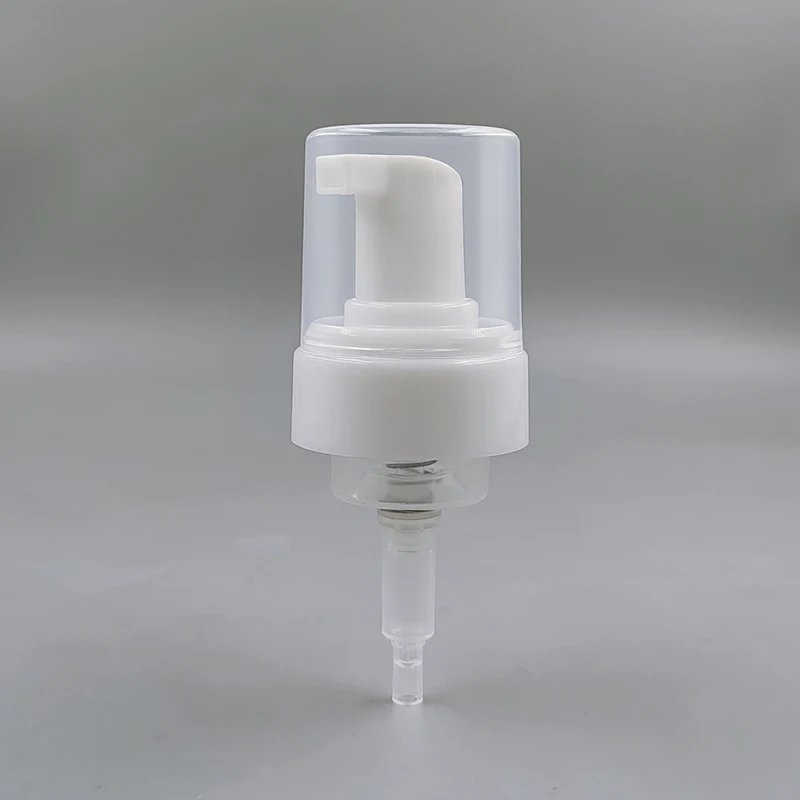 Plastic Liquid Soap Dispenser Pump 42mm Foam Pump With Pp Clear Cap For Bottle Foam Pump Buy