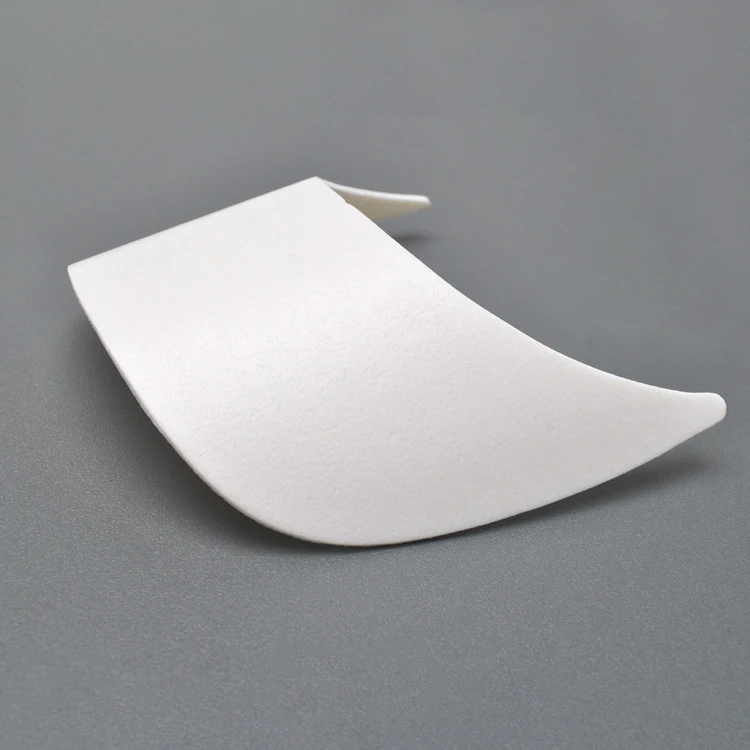 YN Custom Size Personalized Curve Shape High Quality Baseball Cap Bill Inserts Baseball Hat Brim Inserts Plastic Baseball Board