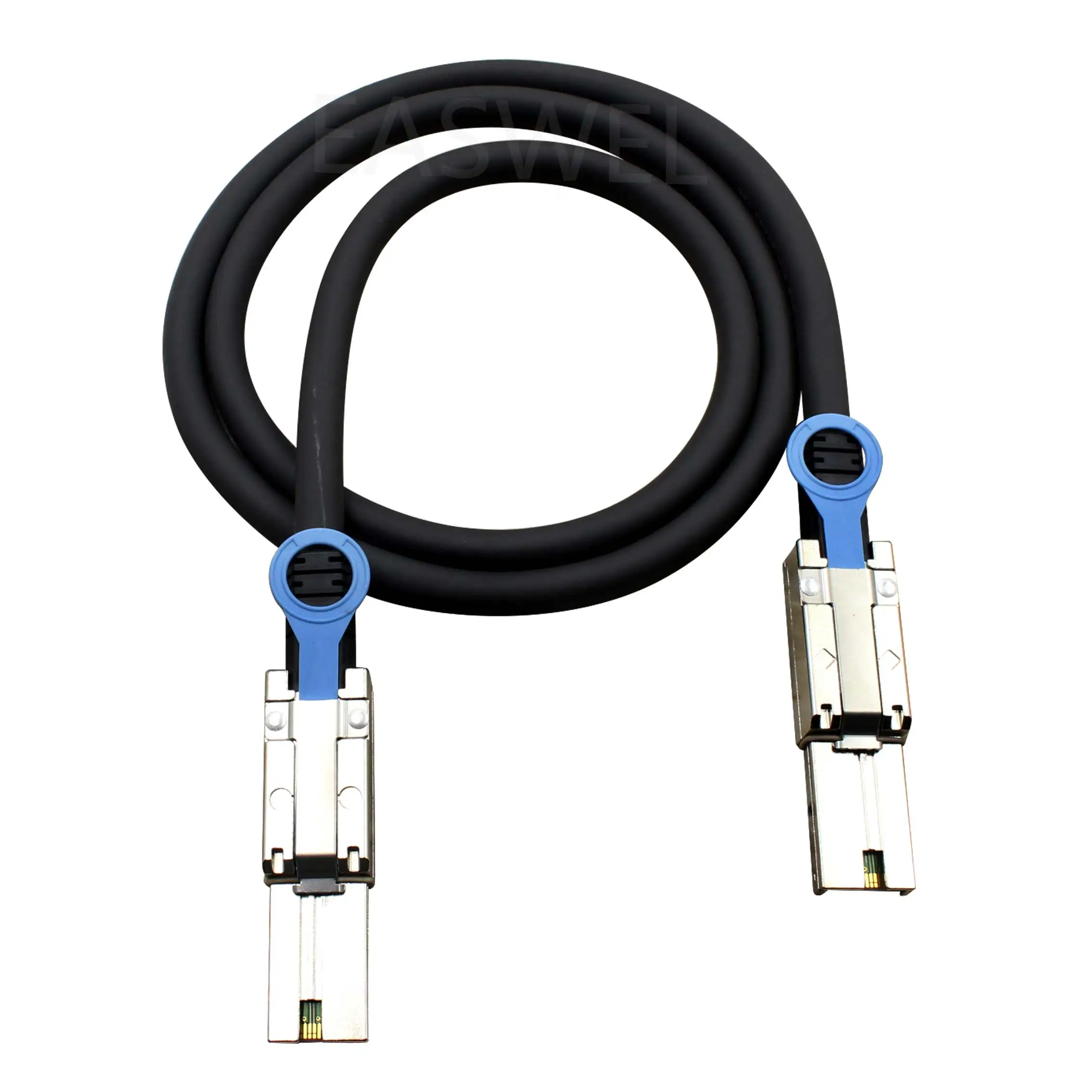 Mefore External 26 Pin Mini SAS SFF-8088 to Mini SAS 4X SFF-8088 Data Cable Male Cord Server Raid Cable 50CM/1.65FT 