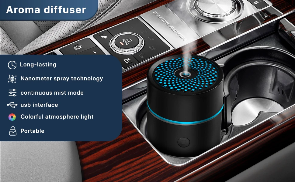 80ml Portable Air Freshener Electronic Customized Aromatherapy Typec