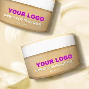 Cleansing Balm with Vitamin C & Hyaluronic Acid for Deep Hydration & Brightening Gentle Makeup Remover & Skin Refresher