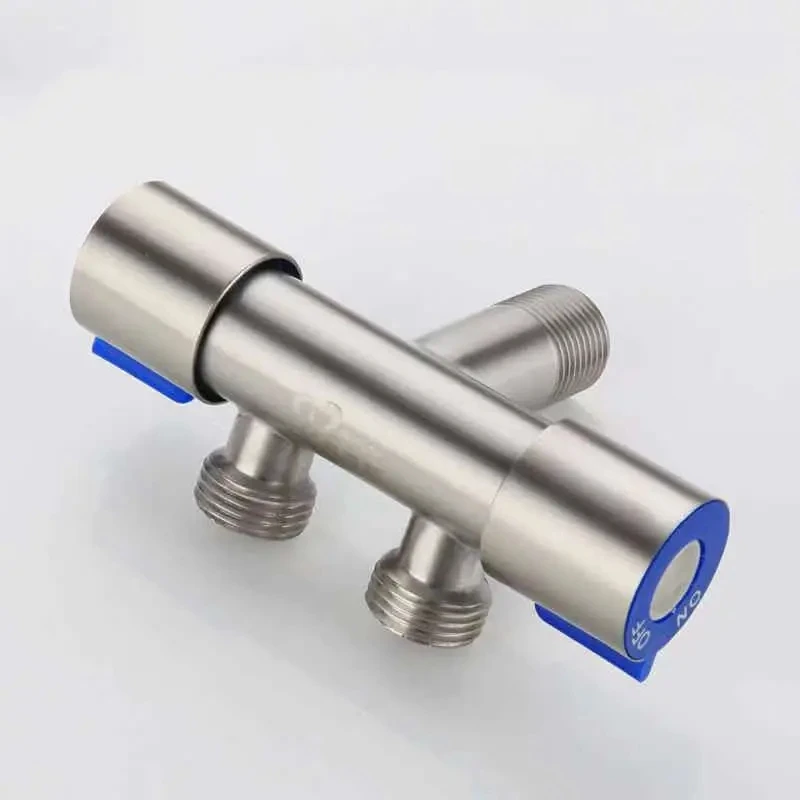 Stainless Steel Faucet Onepointtwo Divider Adapter Washing Machine
