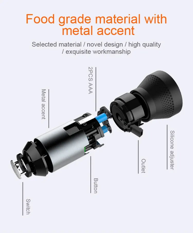 Pocket Tap Multi-function Bar Tool Mini Size Accessories Creamy Frother Dispenser Exquisite Bubbles Beer Server details