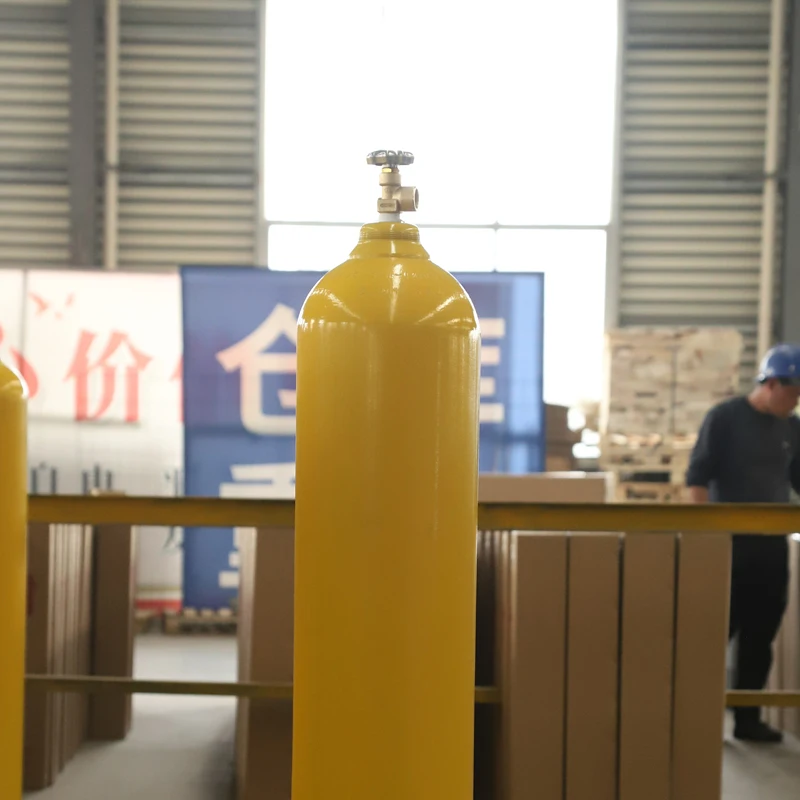 Strictly Tested ISO Certification 50L Medical Oxygen Cylinders With Flow Meter