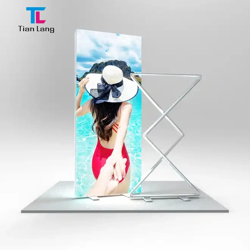 TianLang alumiiniumirahastik valguslauk näitus 10 sekundis kokku monteeritav pop-up valguslauk SEG kaubandusnäitus näituspunkt