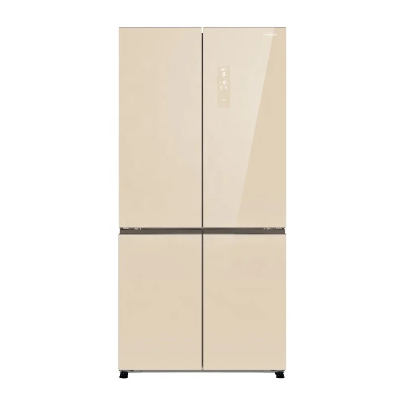 Customized Refrigerator Door Silk Screen Printing Tempered Glass Panel Colorful Glittering Glass Refrigerator Door