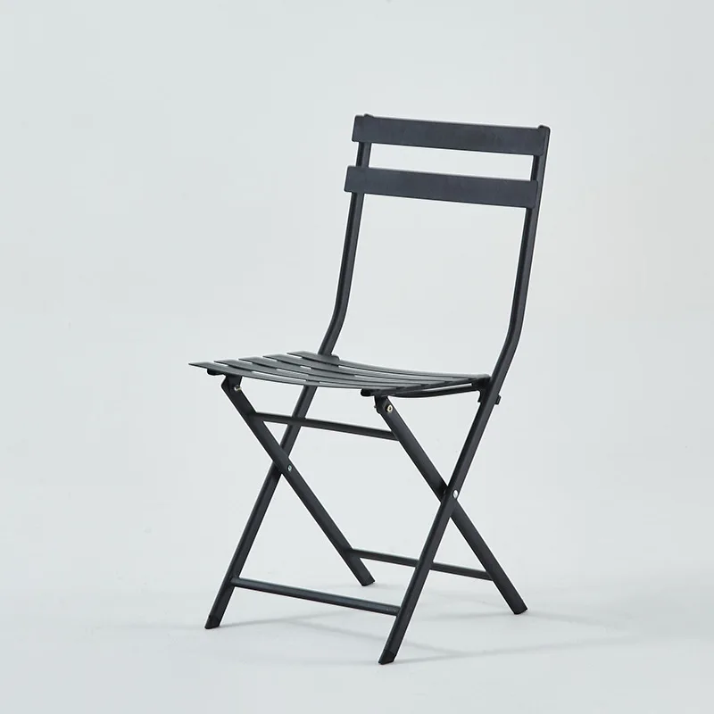 Garden Metal Furniture  Folding Chair Table Outdoor Patio Bistro Furniture