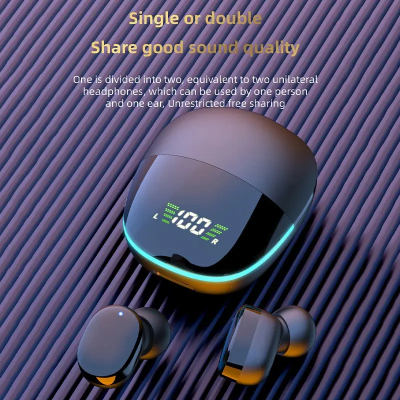 Hifi Coloful G9s Tws Anc G9s Earbuds Anc Fone Tws Sleep Earphone Audionic Earbuds Auriculares Gamer High Bass Earbuds With Mic