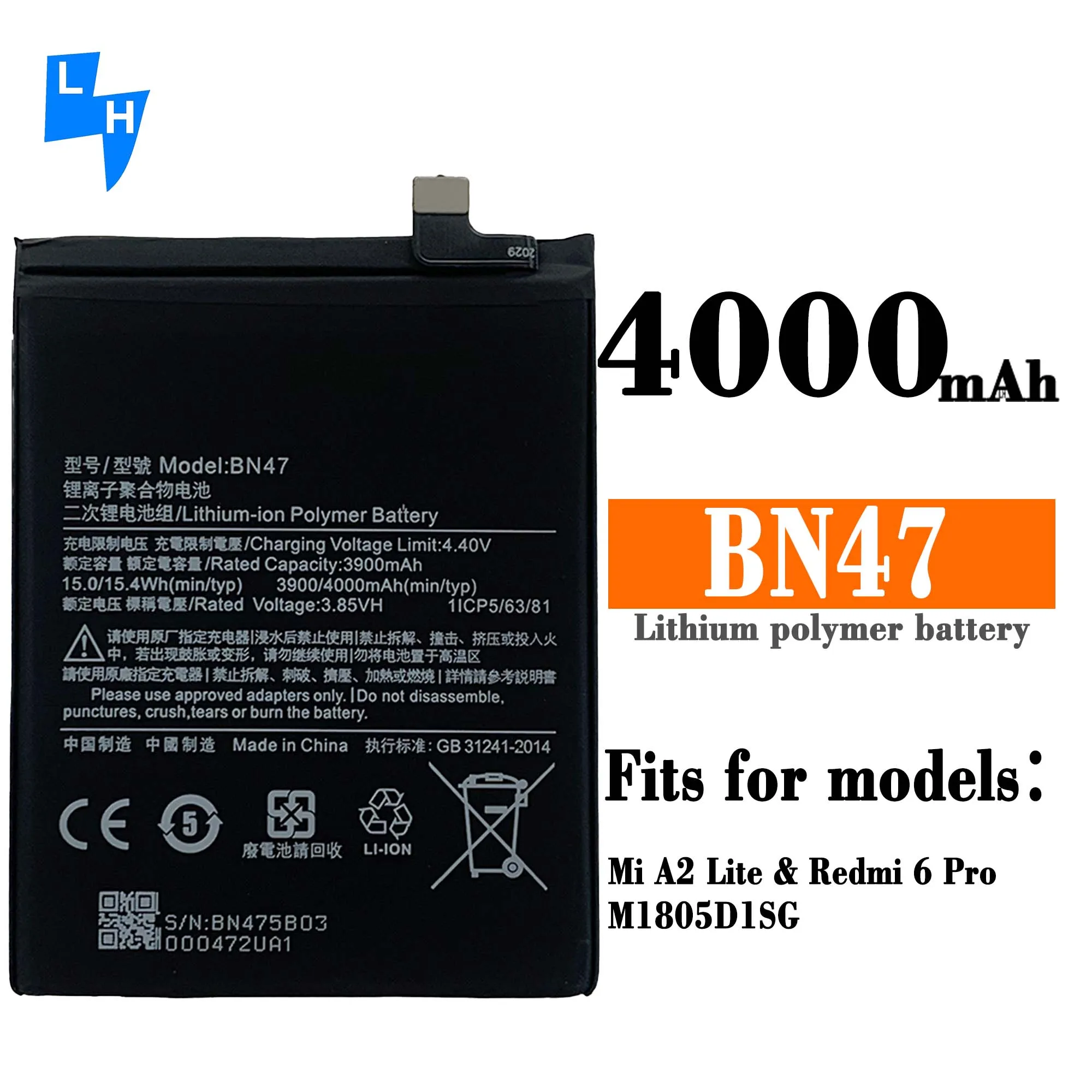 bn47battery model name