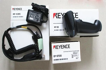 新品 KEYENCE ハンディスキャナ HR-100+HR-1C3UN/設定ソフトと 