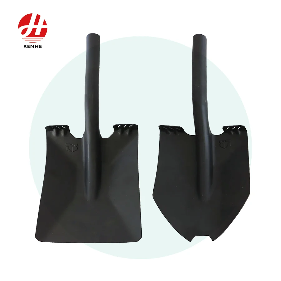China Factory Direct Produce Farming Agricultural Garden Construction Tools Carbon Steel Black Shovel Spade Head