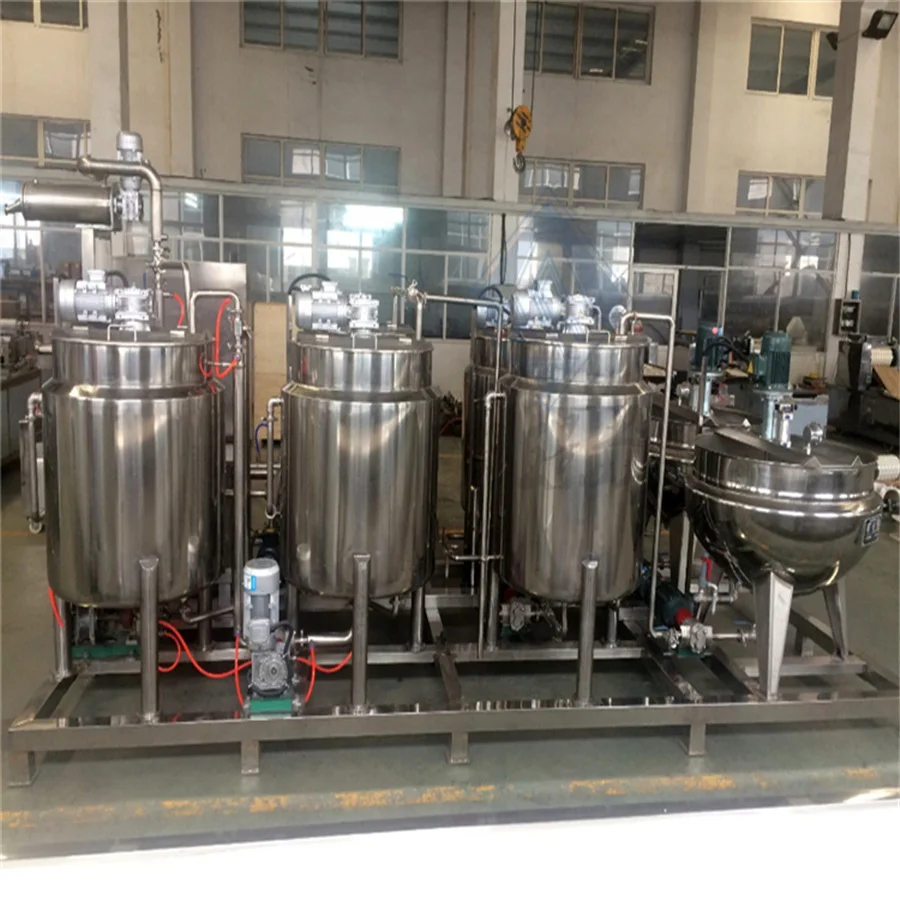 2021 Candy Factories Candy Line Candies Cart Gummy Machine Make Candy