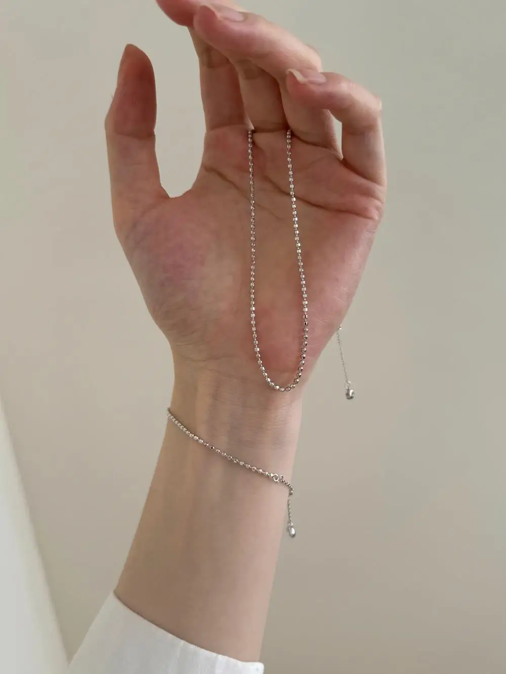 KAKODIY Casual Women's Fashion Boutique Jewelry Bead Chain 925 Sterling Silver Necklace detail 8